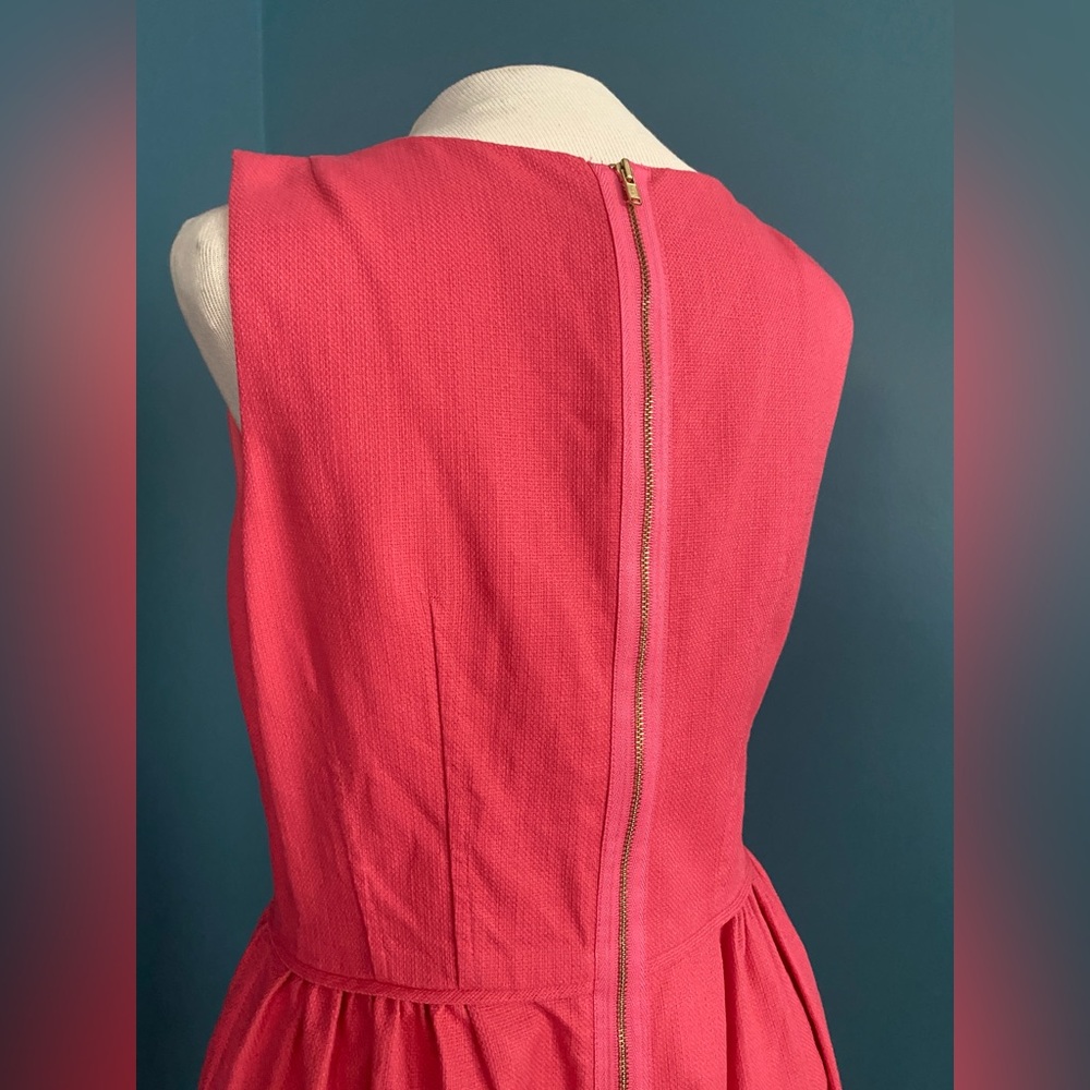 J. Crew Vibrant Pink Mini Dress - Picture 6 of 11